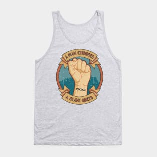 A Man Chooses A Slave Obeys Tank Top